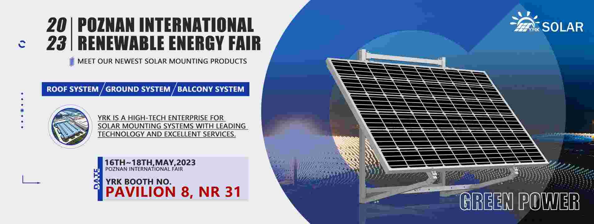 Salon international des énergies renouvelables de Poznan 2023
